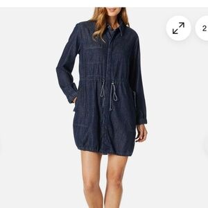 AG Adriano Goldschmied SMALL Pause Parka Dress AG Cotton Denim Dress